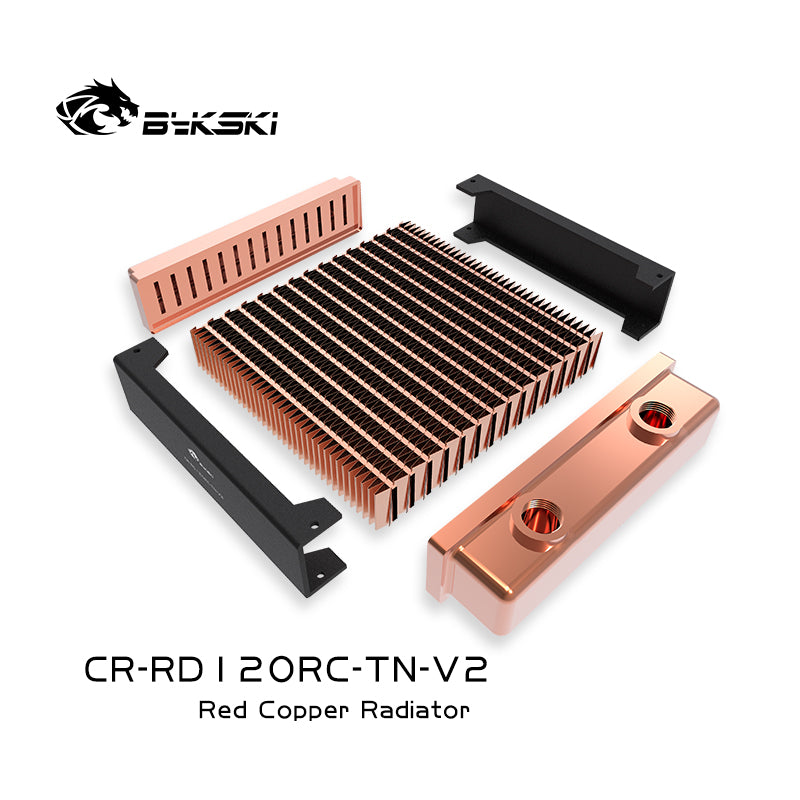 Bykski 120mm Radiator D30 V2 Full Copper