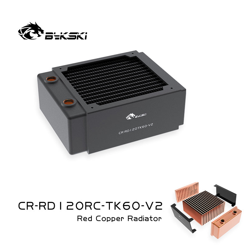 Bykski 120mm Radiator D60 V2 Full Copper