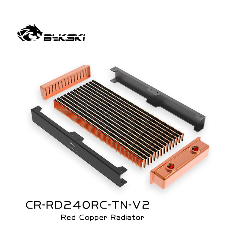 Bykski 240mm Radiator D30 V2 Full Copper