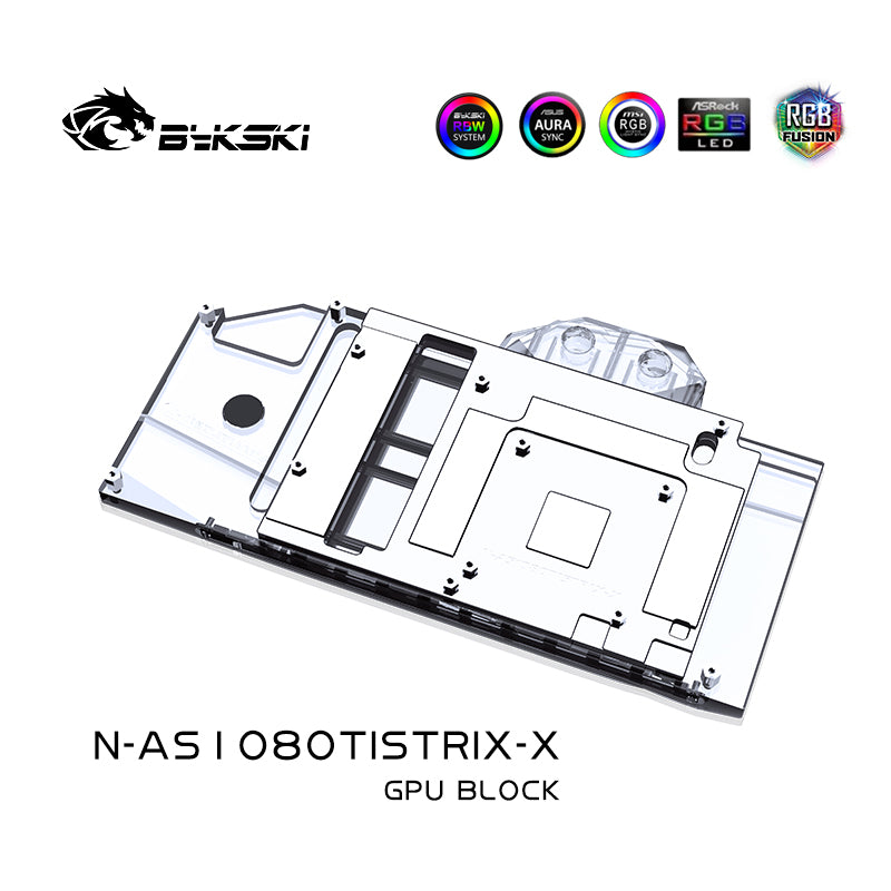 GPU Fullcover Asus Strix 1080(TI)/70/60