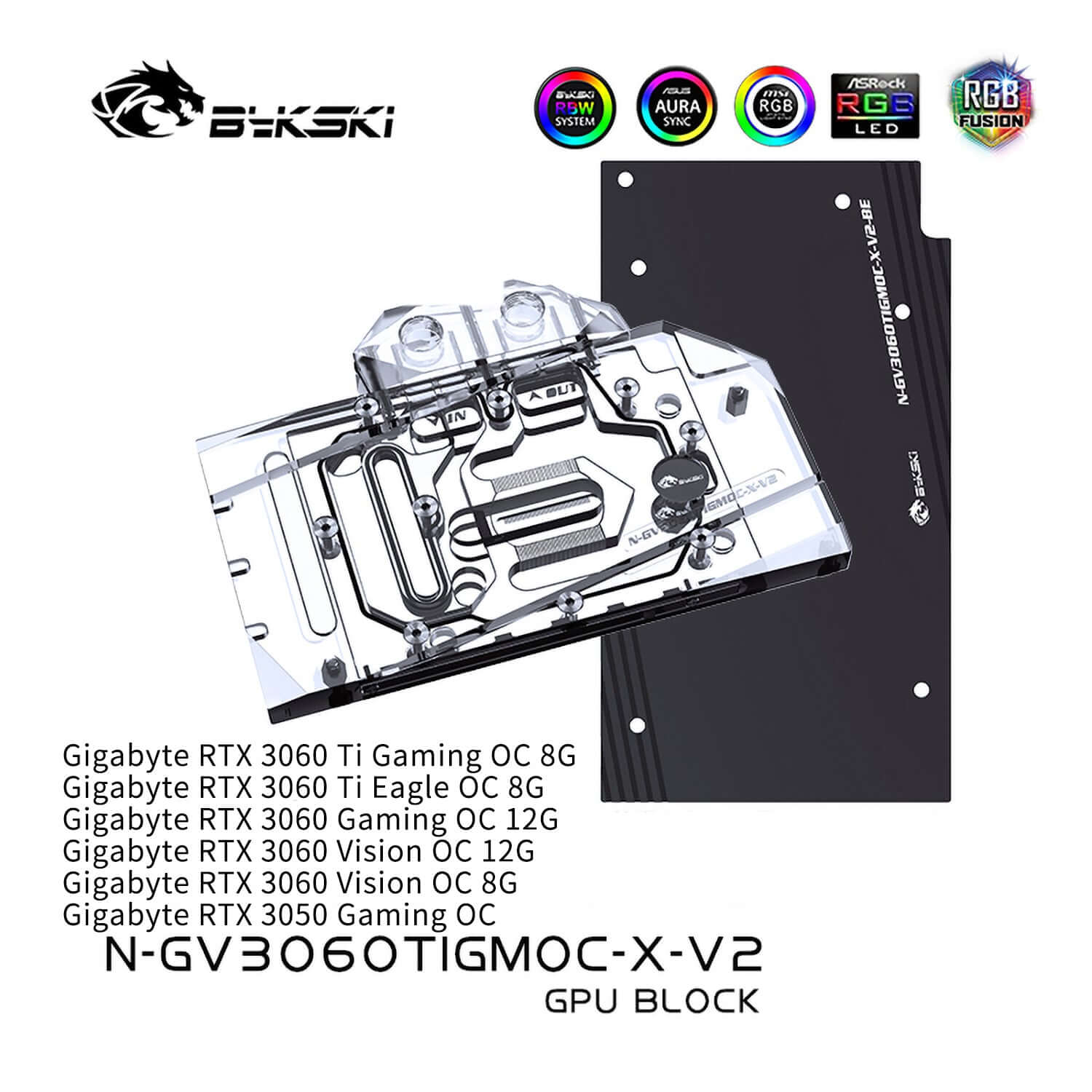 Gigabyte 3060Ti Gaming OC / Eagle OC (incl. Backplate)