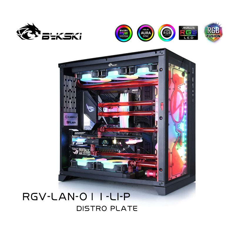 Lian Li Dynamic Front Distroplate RBW (RGV-LAN-011-LI-P)