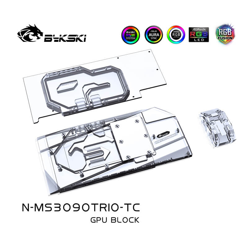 MSI TRIO X 3080 / 3090 (active Backplate)