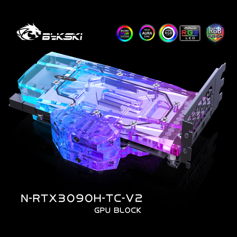 Nvidia 3080 / 3090 Ref (active Backplate) Front Terminal