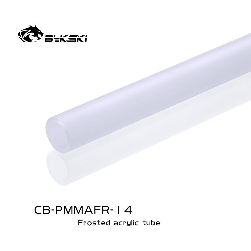 PMMA tube (14mm) satin 50 cm